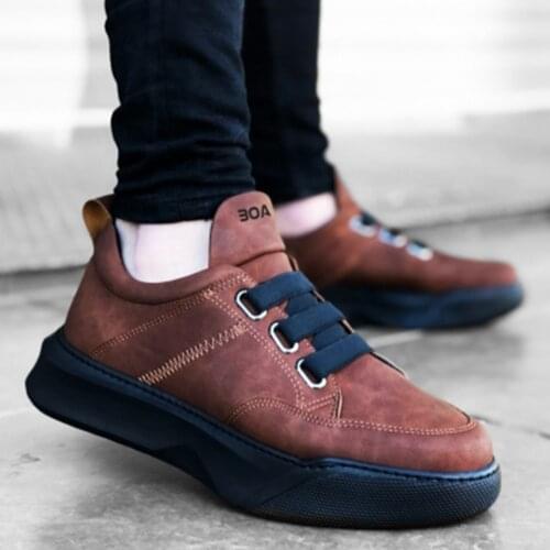 BA0160 Band Men High Base Tan Sports Shoes All Seasons Wearable Very Stylish Design Türkiye'de Carefully Produced Fiat