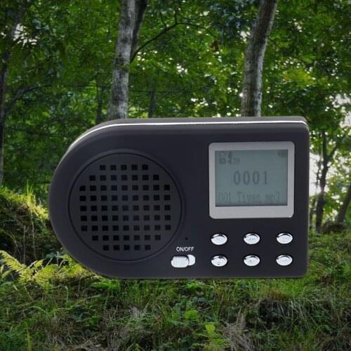 MP3 Hunting Player Outdoor Bird Sound Loudspeaker Caller Simulation Tactical Amplifier Animal Speaker Lure Shooting Device
