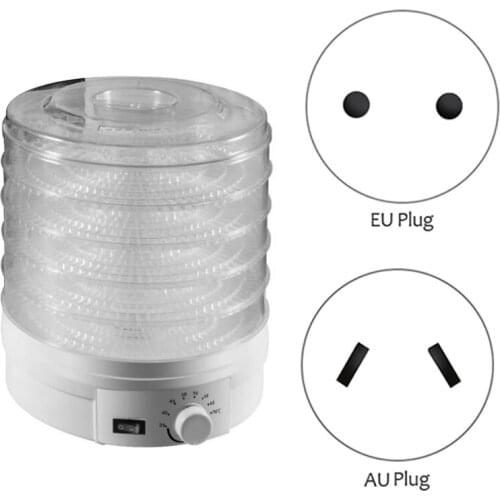 Food Dehydrator Machine with Temperature Control BPA Free , for Homemade Fruit Veggies Meats Snacks Treats