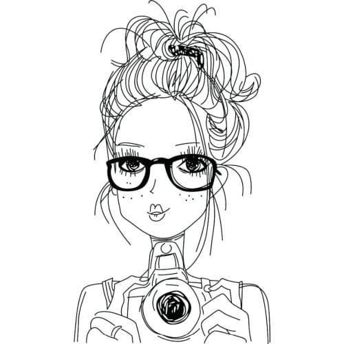 Photographic Transparent Silicone Clear Rubber Stamp Sheet Cling Scrapbooking DIY Cute Pattern Photo Album PaperCard Decor Stamp