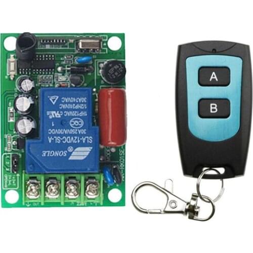 220V 30A Relay 3000W Wireless Remote Control Switch Receiver Transmitter315/433 Remote Control lighting/Lamp LED water pump