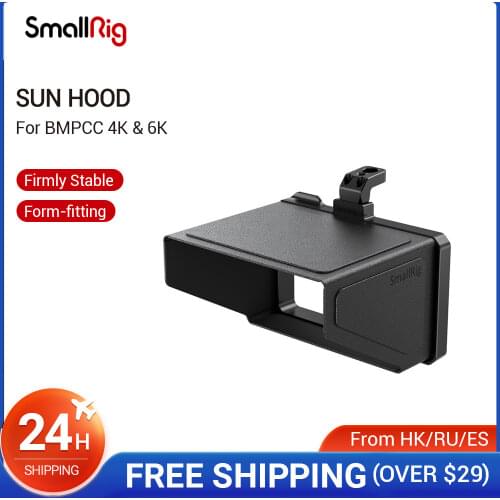 SmallRig for BMPCC 4K 6K Sun Hood For Blackmagic Design Pocket Cinema Camera 4K Video Shooting Sun Shield Hood -2299