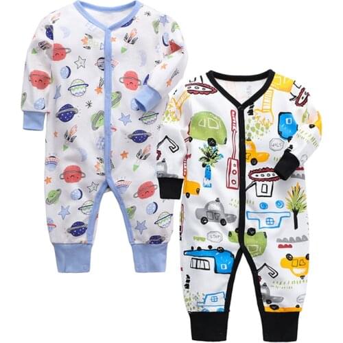 Baby Pajama Toddler Sleep Play Newborn Sleeper 3 6 9 12 18 24 Months Cotton Kids Sleepwear