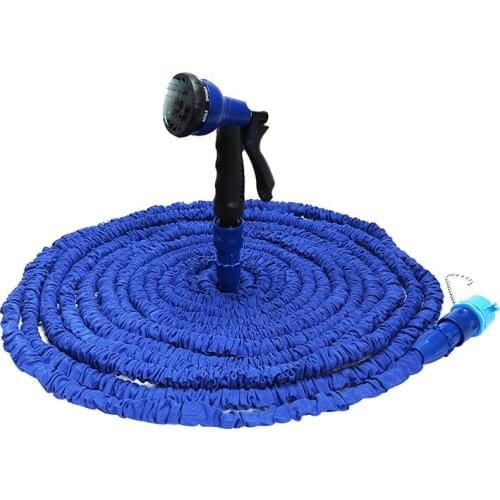 25FT-150FT Expandable Magic Flexible Garden Water Hose For Car Hose Pipe Plastic Hoses To Watering With Spray Gun