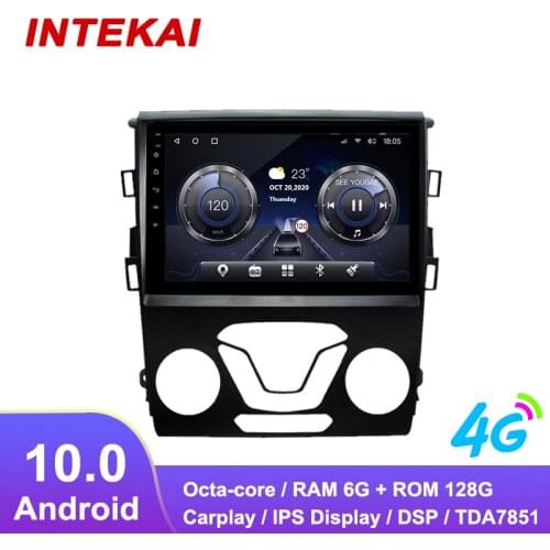 9"Android 10.0 Car Radio GPS Navigation autoradio multimedia player for Ford Mondeo 2014-2016 head unit stereo