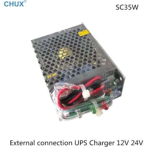 CHUX 35W 24V Switching Mode Power Supply 12v Universal AC UPS Charge Function Monitor SC35W-24 SMPS LED Power Supples