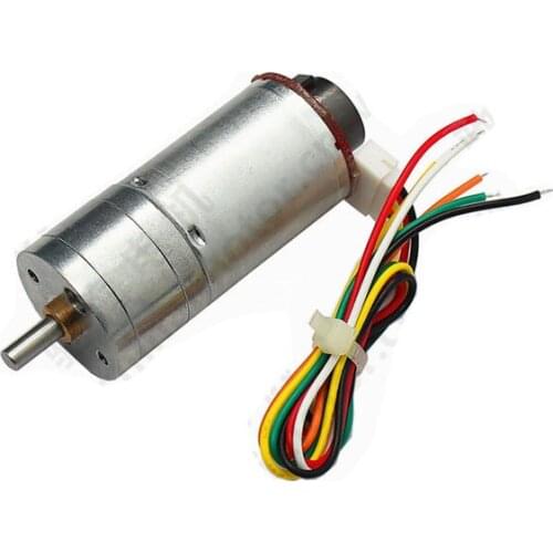 GM25 DC deceleration encoder speed encoder disc deceleration encoder DC motor 370 motor balancing motor