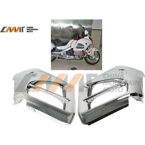 Chrome Mid Front Covers Fairing case for Honda GL1800 Goldwing 2012-2015 2013 14