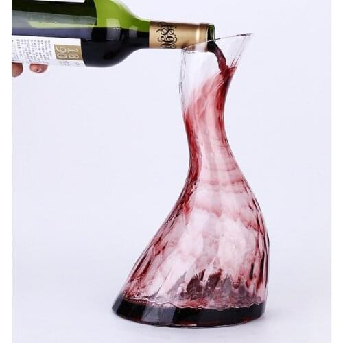 Artificial intelligence AI design European Swan creative lead-free crystal glass wine Decanter