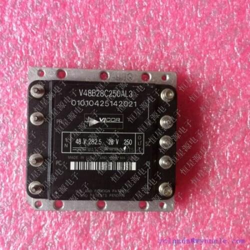 V48B28C250AL V48B28T250AL V48A12C500BG V48B3V3C150BL V48B24C250AL Isolated power supply 48V to 28V 250W