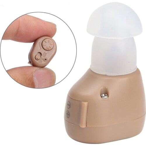 K-86 Mini In-Ear Adjustable Tone Hearing Aid High Quality Sound Wireless Hearing Aids Personal Amplifier For Listening Care