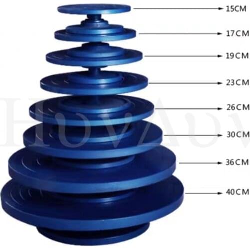 Metal Pottery Banding Wheel Manual Turntable Turnplate Clay Sculpture Modelling Ceramics Heavy Duty Rotating Turntable