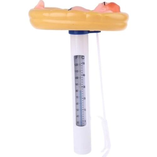 Cute Cartoon Floating Pool Thermometer for Outdoor and Indoor Swimming Pools