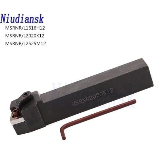 MSRNR MSRNL1616H12 MSRNR2020K12 MSRNL2020K12 MSRNR2525M12 MSRNL2525M12 External Turning Tool Holder CNC Boring Bar Use For SNMG