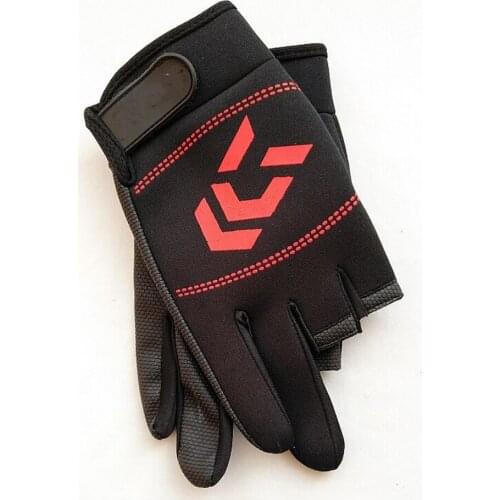 Men Non-Slip and Sunscreen Luya Professional Fishing Equipment Fishing Gloves Stab-resistant Waterproof Ultra-Thin Breathable