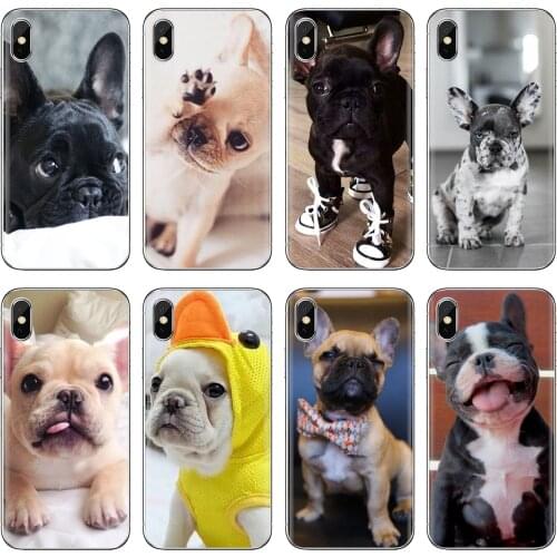 Soft Case French Bulldog I Love My Dog Photo For Samsung Galaxy A10 A30 A40 A50 A60 A70 a12 a31 a41 a51 a71 a20e a21s M30