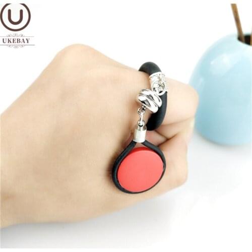 UKEBAY NEW Tassel Ring Women 2020 Fashion Designer Luxury Wedding Rings Handmade Rubber Jewelry Elasticity Ring Wholesale Gifts