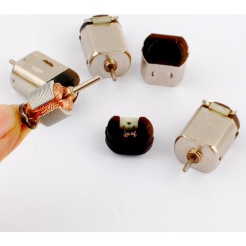 New 5pcs High speed brush 130 small motor suitable for toy model four wheel drive motor 3V DC