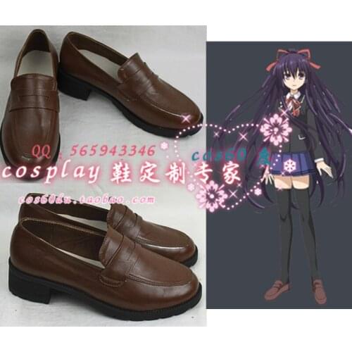 Date A Live Yatogami Tohka Cosplay Shoes S008
