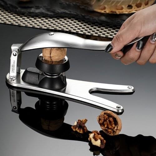 Nut Opener Cutter Gadgets 2 In 1 Quick Chestnut Clip Walnut Pliers Metal Nutcracker Sheller Kitchen Tools Cutter Stainless Steel