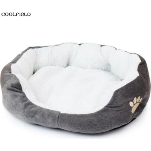 Pet Dog Bed Warming Dog House Soft Material Dog Cat Kennel Warm Winter for Dog Pet favorite Products Cat Goods for pets mascotas