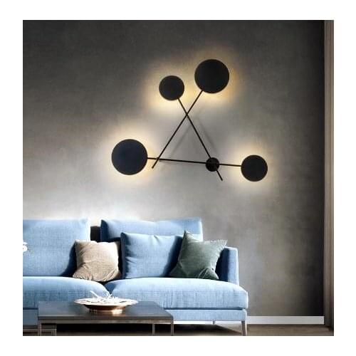 Modern Led indoor wall lamps rotating adjustable switch wall sconce with switch stair wall light fixture hallway led wall sconce