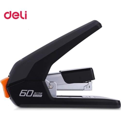 School Office Deli Stapler Book Can Rotated 60 Degrees Quality Set Office Supplies Stationery 205/55/70mm Size For Stapler