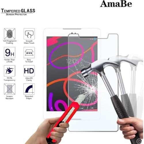 Anti Fingerprint Tempered Glass Screen Protector for Bq Aquaris M8 Tablet Glass Guard Film 9H