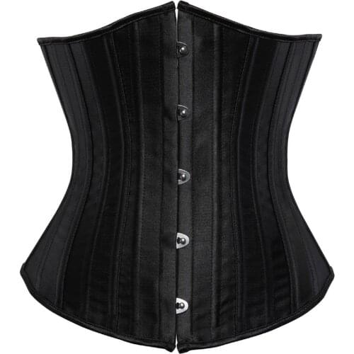 Womens Solid Color Body Shaping Underwear Steel Bone Palace Style Body Clothes Waist Support Underwear Weight Loss Body Shaping