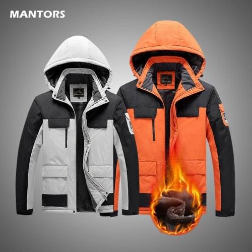 Winter Cargo Jackets Sports Men Parkas Outdoors Waterproof Parka Coat 2020 Warm Thick Windbreakers Men Plus Size Jacket 5XL 6XL