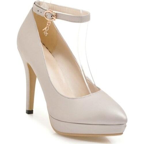 18 years in the spring and autumn period and the new sexy stilettos ultra-high with waterproof table