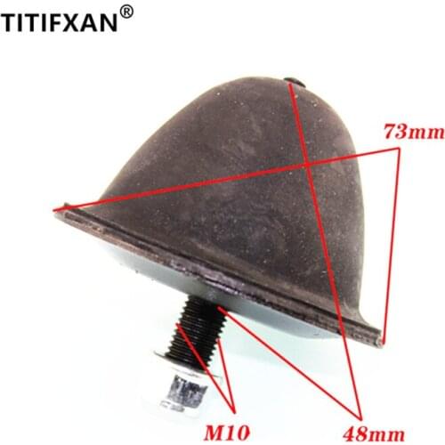 2PCS Car under the suspension next arm buffer block fastener For Mitsubishi Cheetah V31,V33 LEOPAARD