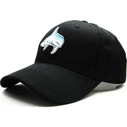 2021 Shark Embroidery Cotton Baseball Cap Hip-hop Adjustable Snapback Hats for Men and Women 300