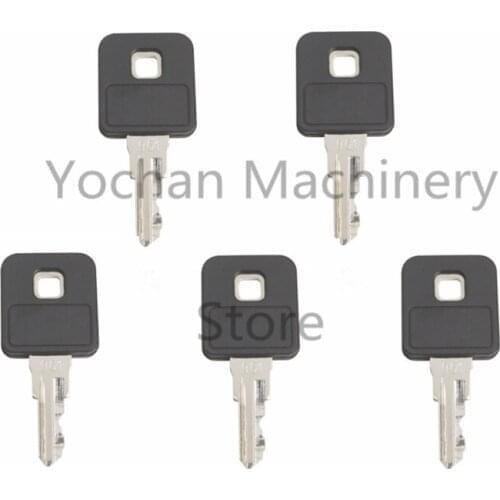 5 Pcs 961 Ignition Switch Key For Ditch Witch Trencher and Equipment 214-961 1330 RT4
