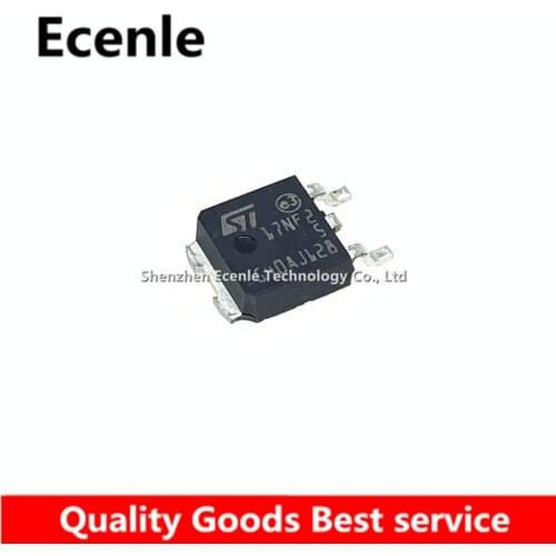 5 Pcs/Lot STD17NF25 TO-252 POWER FIELD-EFFECT TRANSISTOR 100% New&Original