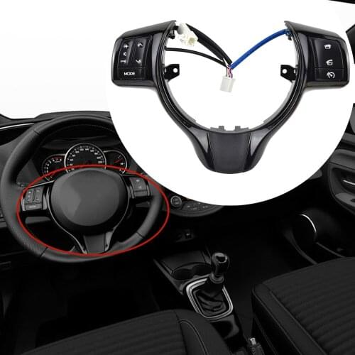 84250-0D020 Cruise Control Switch Steering Wheel Buttons 84250-52110 For Toyota Yaris 2012-2018 Verso-S 2012-2014