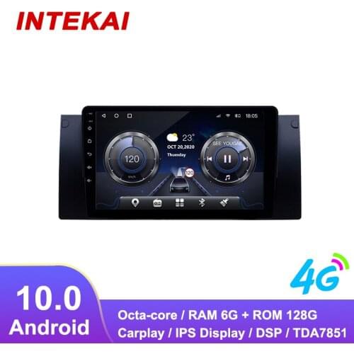 9"Android 10.0 Car Radio GPS Navigation autoradio multimedia player for BMW 5 Series E39 X5 E53 1995 2003 head unit stereo
