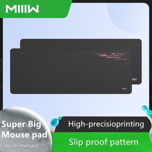 MIIIW Super Big Mouse Pad Large Mouse Pad Huge Size Gaming Rubber Fabric Anti-skid Soft Can Wash For Keyboard Mouse