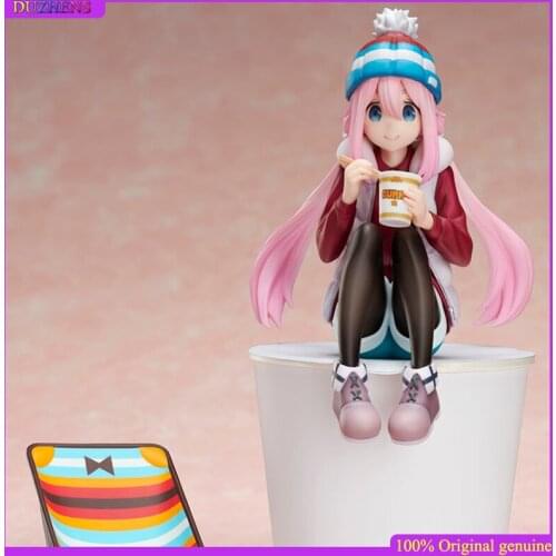 Original Japanes Anime Yuru Camp Kakamigahara nadeshiko PVC Action Figure Anime Figure Model Toys Figure Collection Doll Gift
