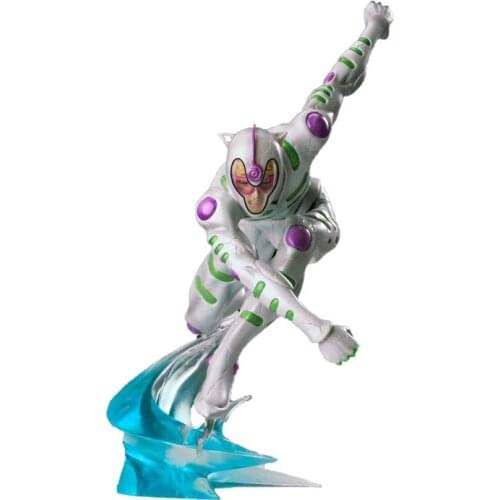 In Stock Original Medicos Anime JoJos Bizarre Adventure Ghiaccio White Album PVC Action Figure Collectible Model Toys
