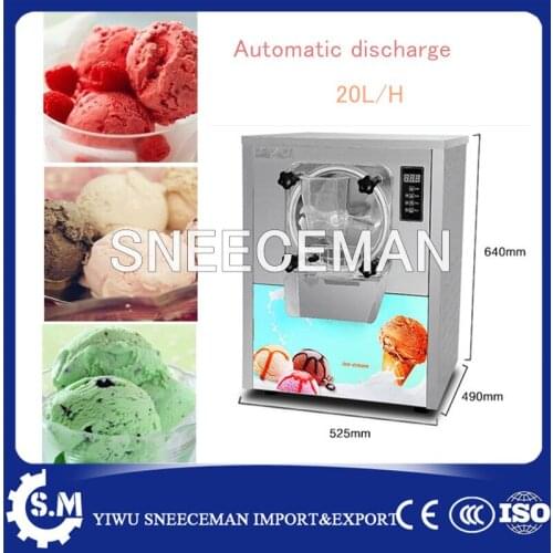 Commercial Gelato Hard Ice Cream Machine For Sale