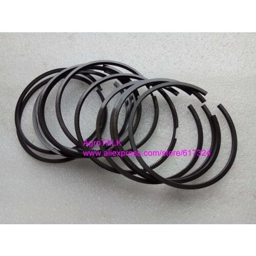 Set of piston rings for Luoyang YTO engine LR4108T53, part number: RB.050002-1/03-1/0200-1