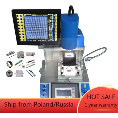 Mobile Phone BGA Rework Station Ly 5300 2 Zones 2500W Touch Screen Soldering Machine with Optical Alignment System
