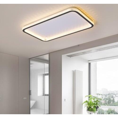 New Gold/White/Black Minimalist Modern led Ceiling Light For living room lights Bedroom led light ceiling Lamp light fixtures