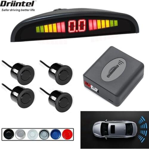 Парктроник для автомобиля датчик парковки парктроники парковка датчик парктроника 4 датчиков парковочный радар заднего партроник