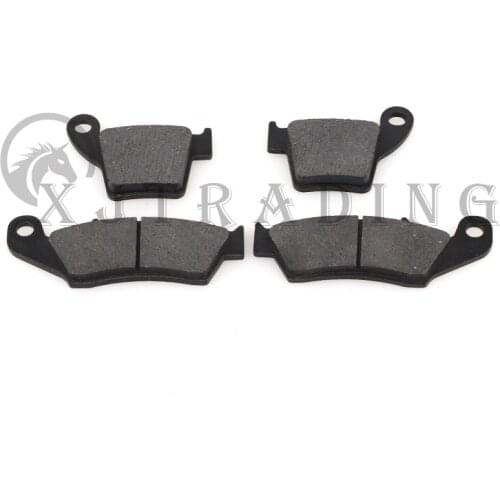 Motorcycle Front Rear Brake Pads For HONDA CRF250R CRF250X 2004-17 CR125R CR250R CR125 CR250 R 02-07 CRF450R 02-16 CRF450X 05-17