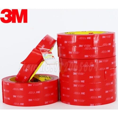 Length 3M width 6/8/10/12/15/20/30/40MM strong transparent acrylic double-sided tape home office desk car modification