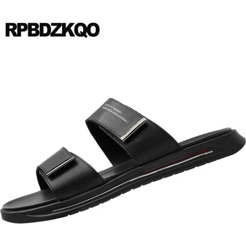 Native flat slippers waterproof open toe beach slip on black shoes casual fashion slides water mens sandals 2019 summer outdoor