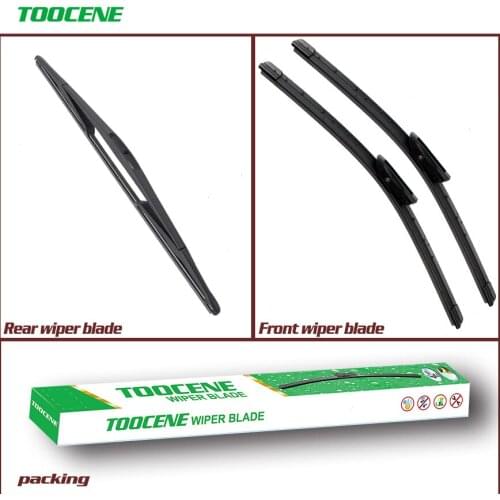 Front and Rear Wiper Blade For Renault Scenic 1996-2003 Windshield Rubber Brush Car Accessories 24+16+16