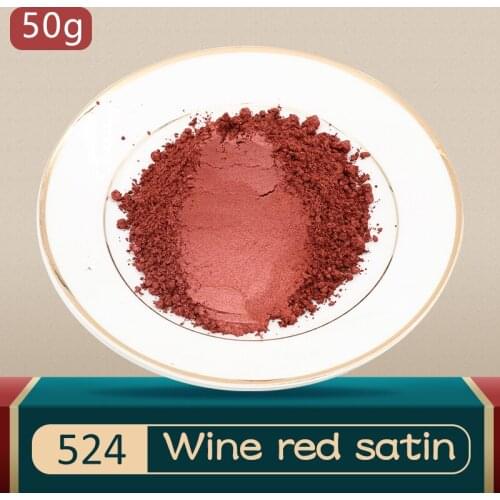 Mica Pigment Pearl Powder DIY Mineral Dye Colorant Dust Type524 50g for Soap Automotive Art Crafts A